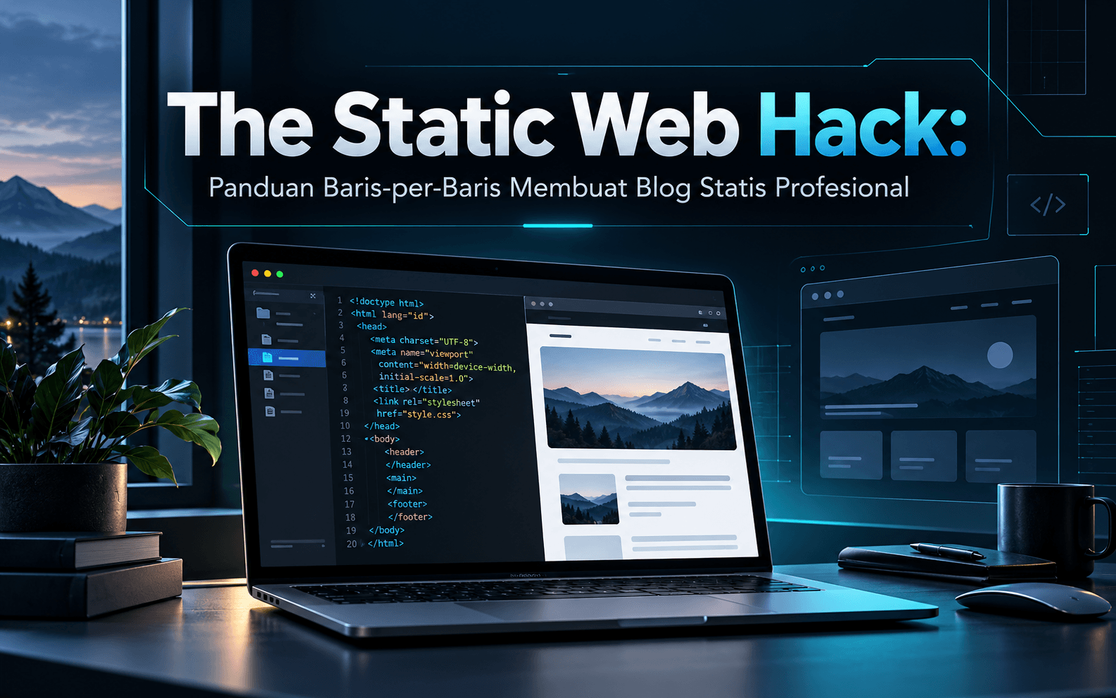 The Static Web Hack: Step-by-Step Guide to Building a Professional Static Blog